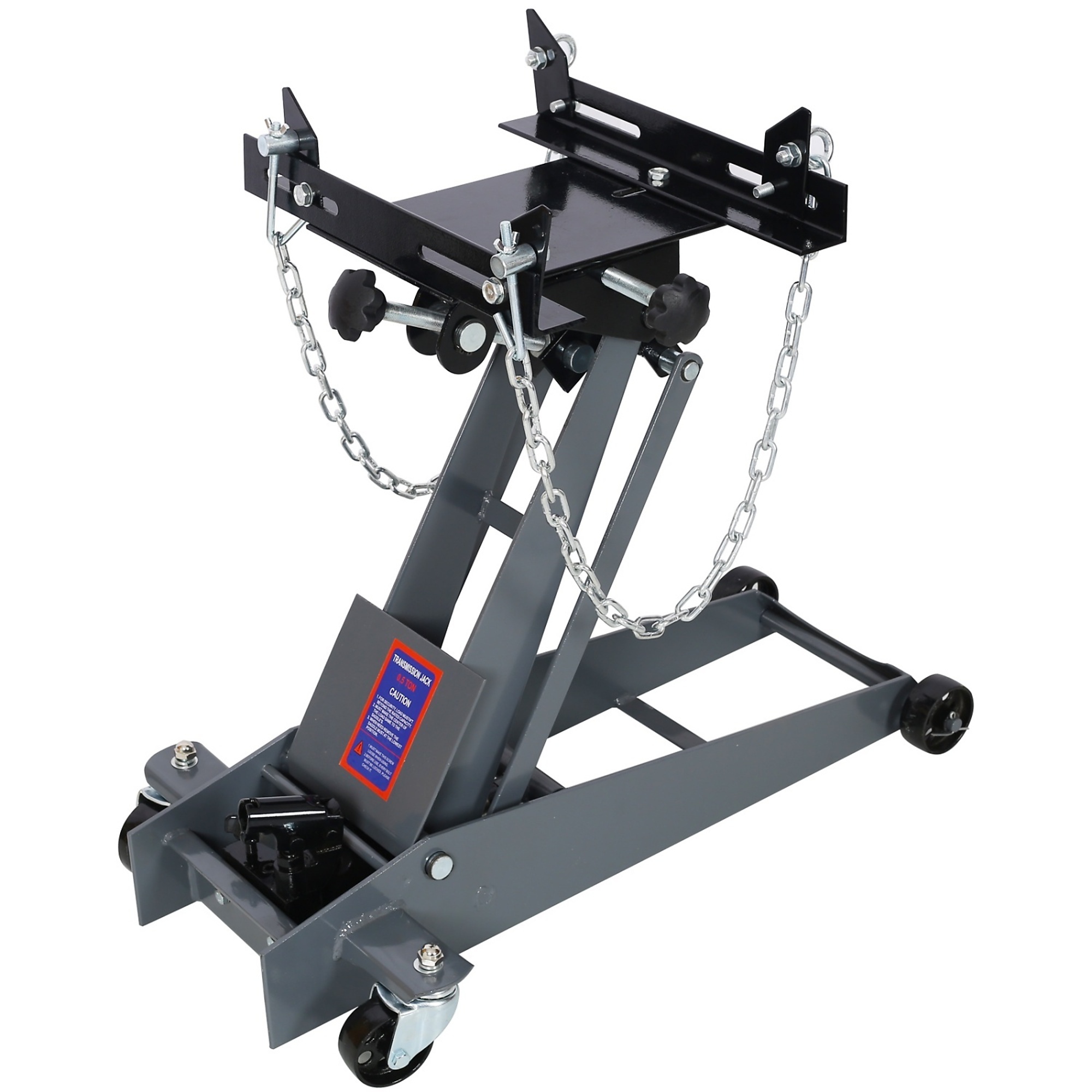 BlackTeck Transmission Jack — 1/2-Ton Capacity, 27.8in. Max Lift Height, Model# N2-42620